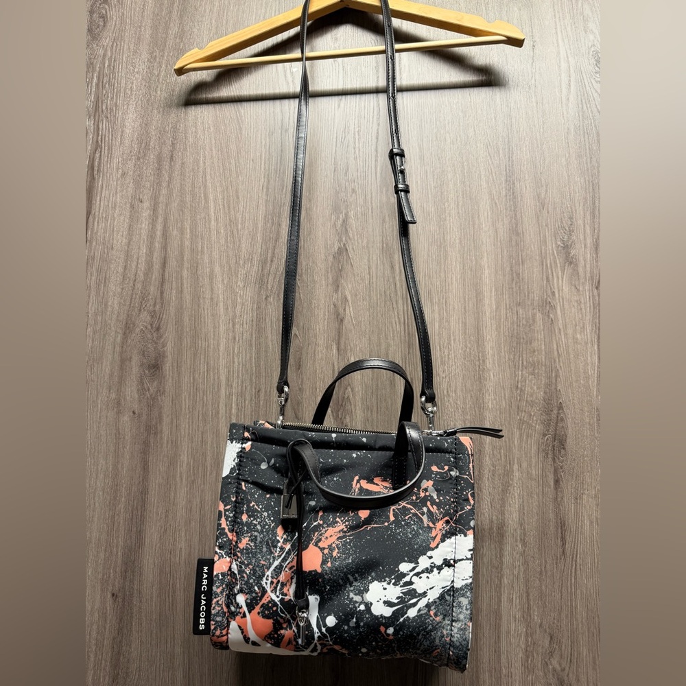 Marc Jacobs Artistic Black and Pink Tote